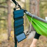 QuadraPro Solar Power Bank - 5.5W 4-Panel Charger