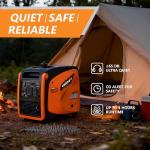 LIFAN 4800W Dual Fuel Inverter Generator, Quiet & RV Ready