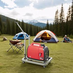 Heavy-Duty Generator Wheel Kit for Easy Mobility