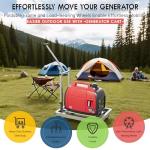 Heavy-Duty Generator Wheel Kit for Easy Mobility