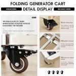 Heavy-Duty Generator Wheel Kit for Easy Mobility