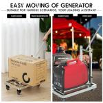 Heavy-Duty Generator Wheel Kit for Easy Mobility