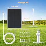 6W Solar Panel for WYZE Battery Cameras