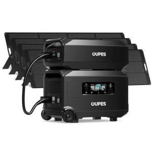 OUPES Guardian 6000 Power System with Solar Panels