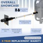 Portable Generator Exhaust Extension Kit with Adapters