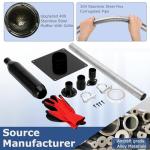 Portable Generator Exhaust Extension Kit with Adapters