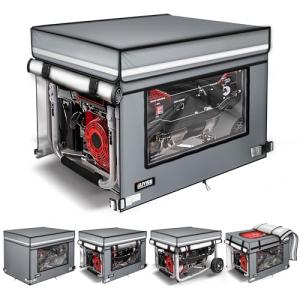 Guyiss Heavy Duty Waterproof Generator Cover with Window