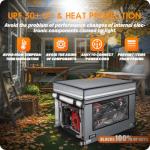 Guyiss Heavy Duty Waterproof Generator Cover with Window