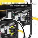 Telleglow 10ft 30A to 50A Welder Adapter Cord