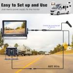 Rohent 1080P Wired RV Backup Camera System