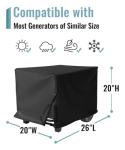 SHINESTAR Heavy Duty Generator Cover for 3000-5000W