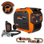 WEN 6800-Watt Dual Fuel Portable Inverter Generator