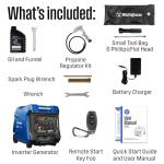 Westinghouse 8200W Tri-Fuel Portable Inverter Generator