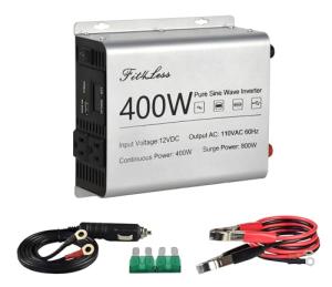 400W Pure Sine Wave Inverter with LCD Display