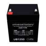 12V 5Ah Rechargeable Home Alarm Battery