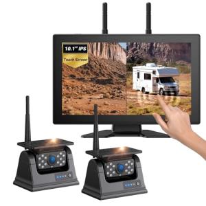 Portable Wireless Backup Camera for RV with Monitor