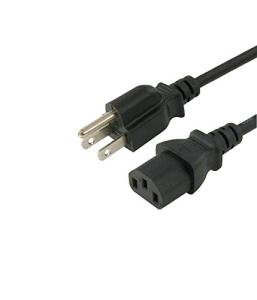 Power Cord for EcoFlow, Jackery, Bluetti Generators
