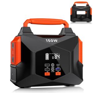 150W Portable Power Station for Camping and Backup