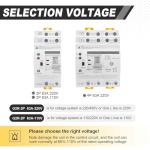 63Amp Mini ATS Dual Power Changeover Switch