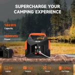150W Portable Power Station for Camping and Backup