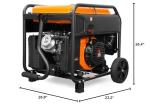 WEN 8750-Watt Electric Start Inverter Generator