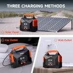 150W Portable Power Station for Camping and Backup