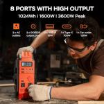 BLAVOR 1600W Portable Power Station with Solar Panel