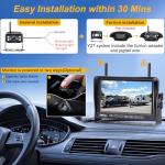 Wireless RV Backup Camera with HD Monitor