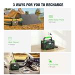1000W Portable Solar Generator for Camping and Home