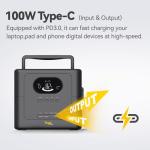 Togo POWER 600W Portable Solar Generator Station