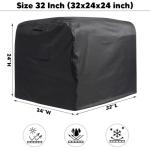 Heavy-Duty Waterproof Generator Cover with Air Vent