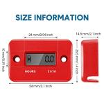 Inductive Hour Meters for Gas Engines - 2 Pack