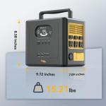 Togo POWER 600W Portable Solar Generator Station