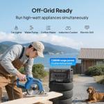 BLUETTI Apex 300 Solar Generator with 3 Solar Panels