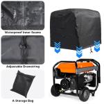 Heavy-Duty Waterproof Generator Cover with Air Vent
