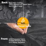 Heavy-Duty Waterproof Generator Cover with Air Vent