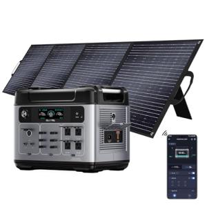 OUKITEL P2001 Plus 2400W Solar Generator Kit