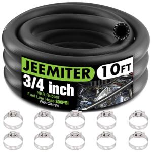Jeemiter 10FT High Flow Fuel Hose Kit