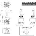 HY29K Toggle Switch for Generators and Equipment