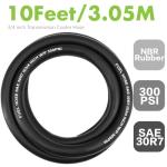 Jeemiter 10FT High Flow Fuel Hose Kit