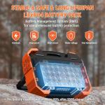 BROWAY 1000W Solar Generator with Built-in Panel