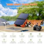 BROWAY 1000W Solar Generator with Built-in Panel