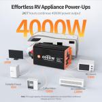 4000W Pure Sine Wave Inverter for RVs and Off-Grid