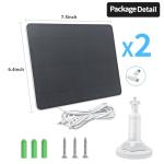 Solar Charger for Arlo Essential Cameras (2-Pack)