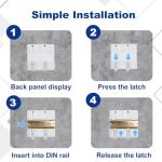 125A Automatic Generator Transfer Switch with LED Display