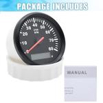 Geloo Waterproof Marine Tachometer Gauge for Boats