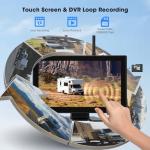 10.1" Magnetic Solar Wireless HD Backup Camera