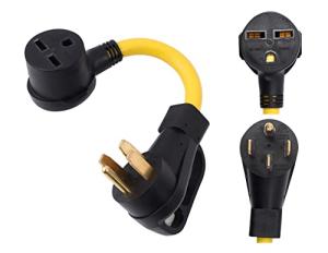 ONETAK 240V 50 Amp Plug to 30 Amp Adapter