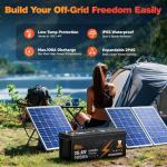 24V 100Ah LiFePO4 Battery for RV & Solar