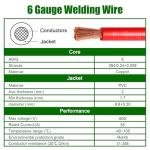 Kimbluth 6 Gauge Battery Cable Set - 10FT